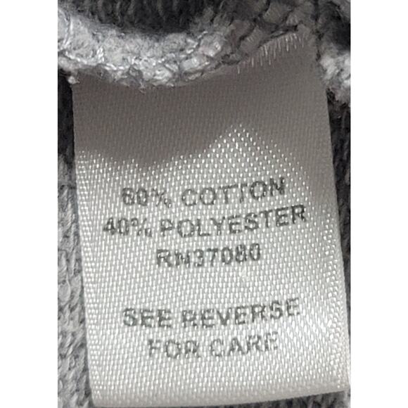 Cato Gray Heathered Snap Closure Pockets Hoodie XL Lightweight Soft Stretch - Picture 4 of 6